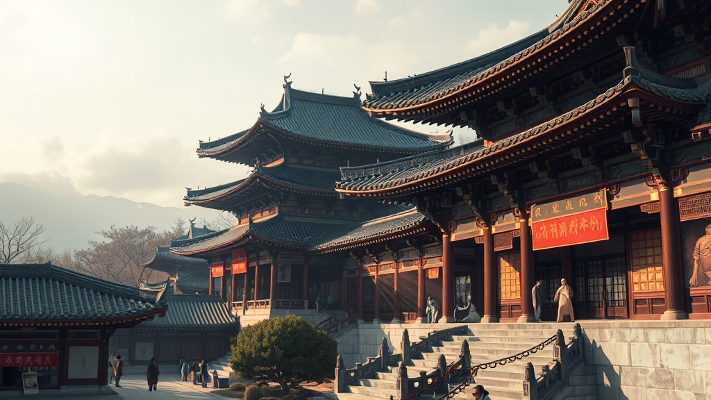 해인사 장경판전: 팔만대장경의 과학, 역사, 그리고 숨겨진 비밀 5 팔만대장경의 의미와 가치 (realistic 스타일)