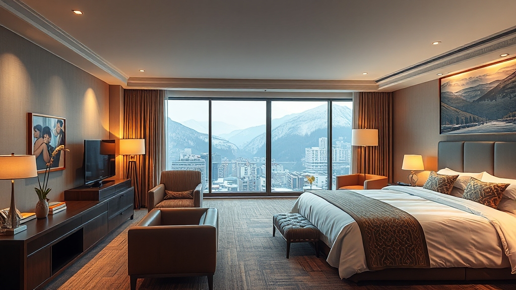 한화리조트 평창 완전정복: 객실, 부대시설, 맛집, 주변 관광지 A to Z 3 객실 비교: 스위트 vs 로얄 스위트 (realistic 스타일)