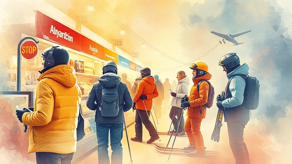 무주 스키장 완전정복: 리프트권 할인부터 렌탈, 숙박, 경비까지! 4 장비 렌탈 비용 절약 팁 (watercolor 스타일)