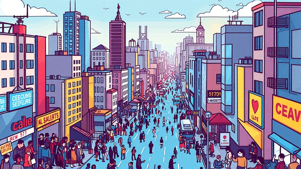 RF 통신 주파수 선택 A to Z: 대역별 특징, 간섭 회피, 5G/6G 동향 5 주파수 간섭 및 혼선 피하는 방법 (cartoon 스타일)