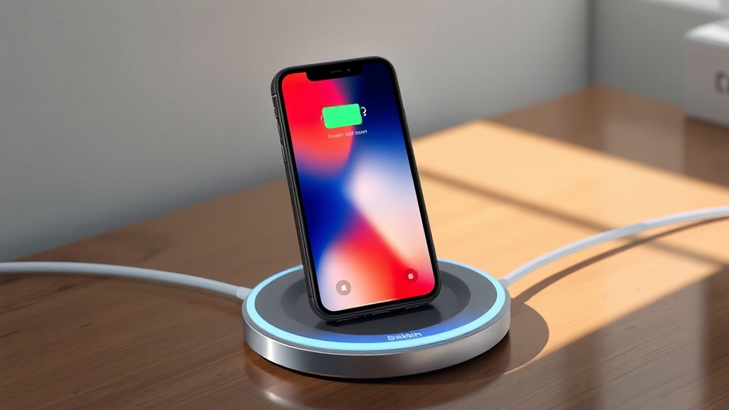 벨킨 Qi2 25W 충전기: 아이폰 고속 무선 충전 솔루션 완벽 분석 9 총정리 (realistic 스타일)