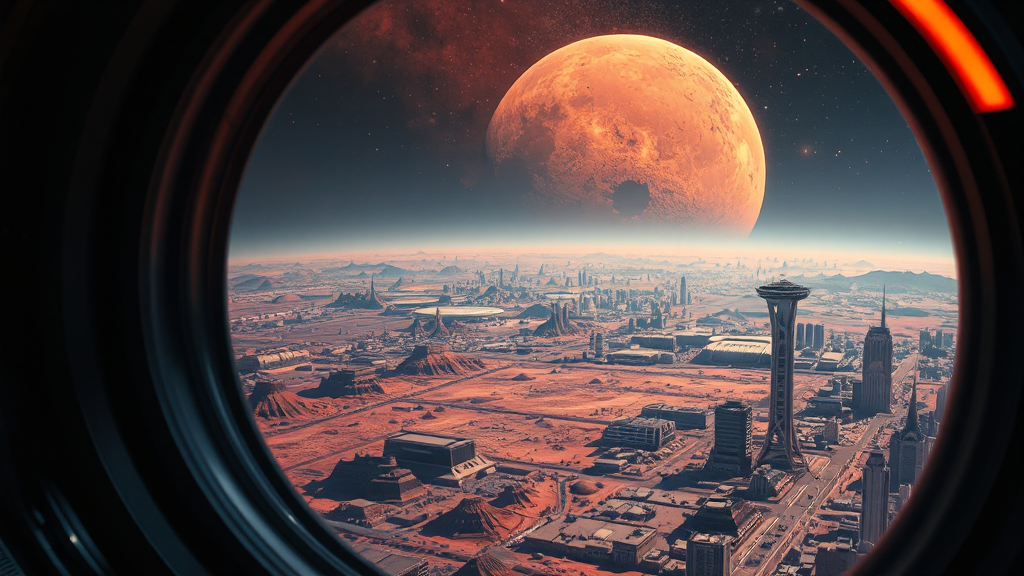 화성 여행 A to Z: 풍경, 물, 생명체 가능성, 준비사항, 최신 연구 9 마무리 (realistic 스타일)