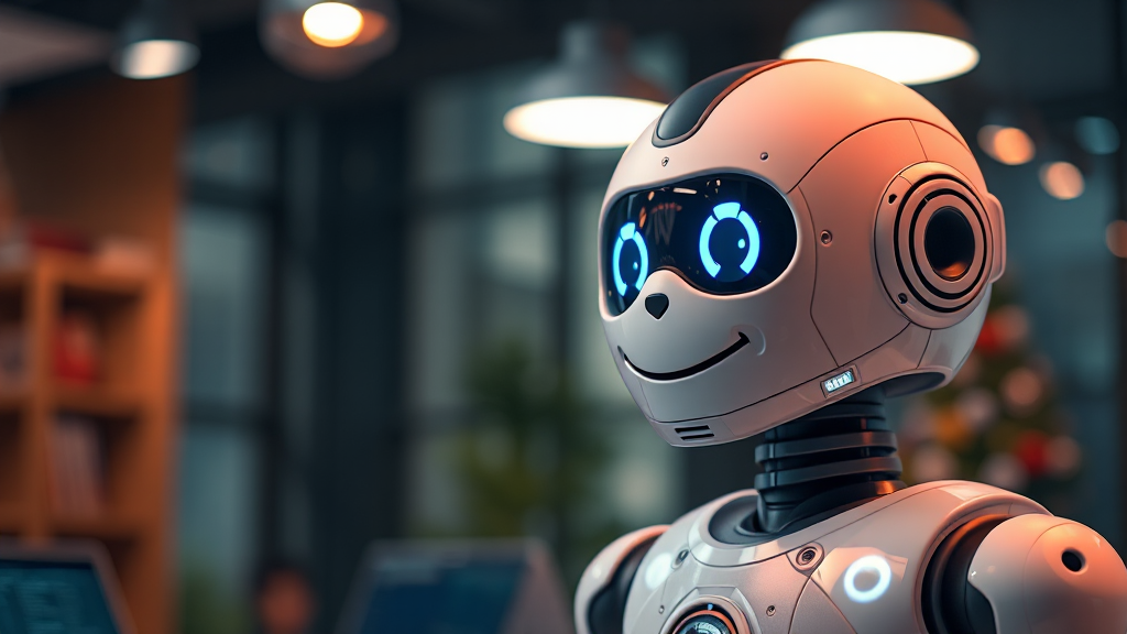 AI 에이전트 도입 전략 (realistic 스타일)