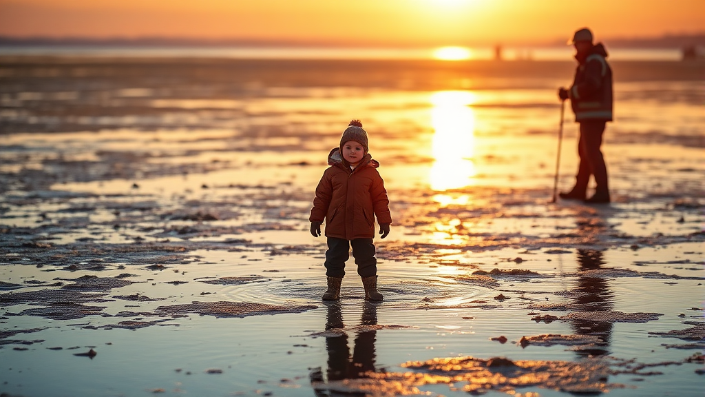 겨울 서해 바다 여행 완벽 가이드: 해수욕장, 섬, 맛집, 안전 정보 총정리 6 서해안 해변 안전 정보 (realistic 스타일)