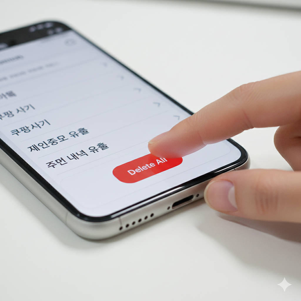 쿠팡 개인정보 기록 삭제 방법: 내 검색 기록, 찜 목록, 장바구니 깔끔하게 지우는 A to Z 1 Gemini Generated Image 9zqsgo9zqsgo9zqs