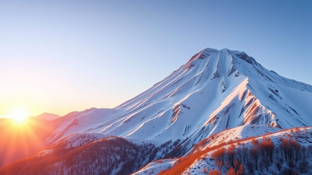 겨울 설악산 대청봉 완벽 가이드: 등반 코스, 준비물, 날씨, 절경 A to Z 8 설악산 겨울 풍경 감상 (realistic 스타일)