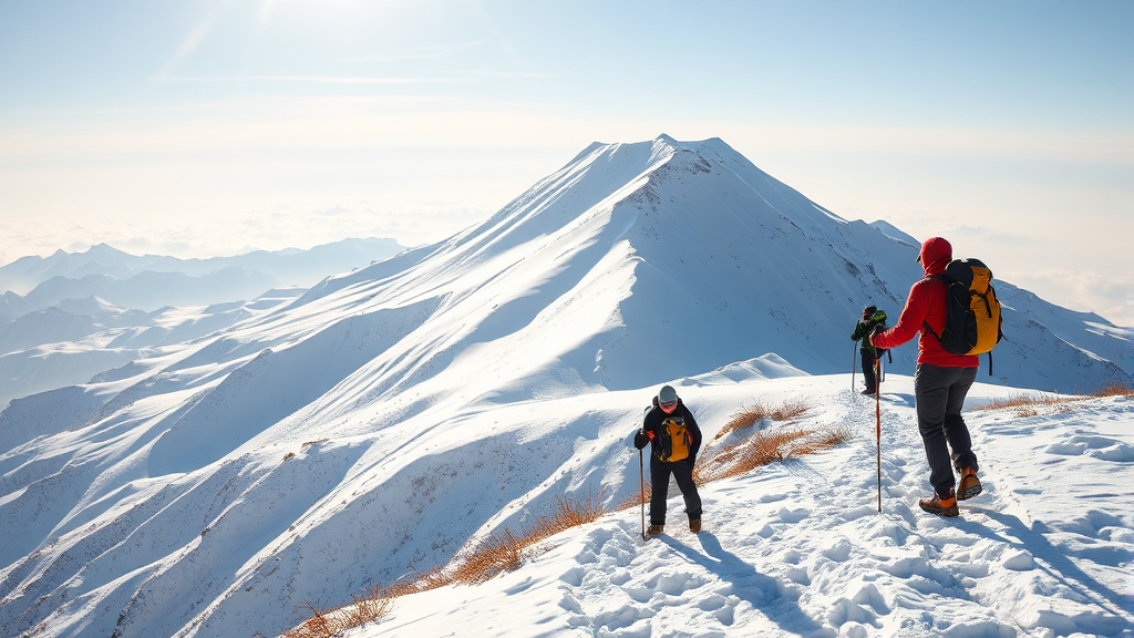 겨울 오대산 등산 완벽 가이드: 코스 추천, 준비물, 설경 명소 A to Z 2 오대산 겨울 등산 개요 (watercolor 스타일)