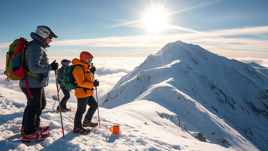 겨울 오대산 등산 완벽 가이드: 코스 추천, 준비물, 설경 명소 A to Z 4 겨울 오대산 등산 준비물 및 안전 수칙 (realistic 스타일)