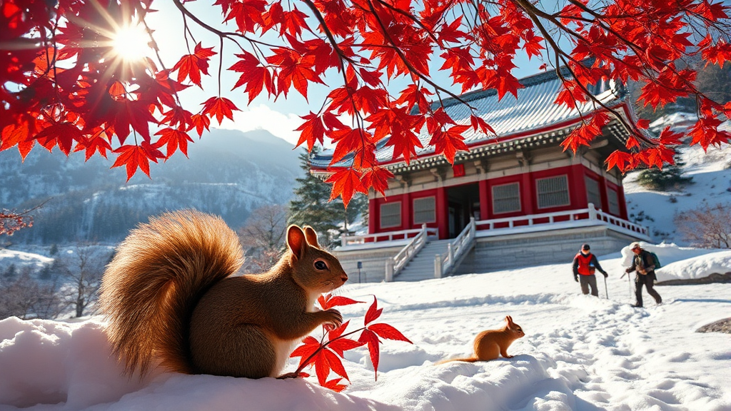 겨울 오대산 등산 완벽 가이드: 코스 추천, 준비물, 설경 명소 A to Z 5 상원사 코스 상세 정보 (realistic 스타일)