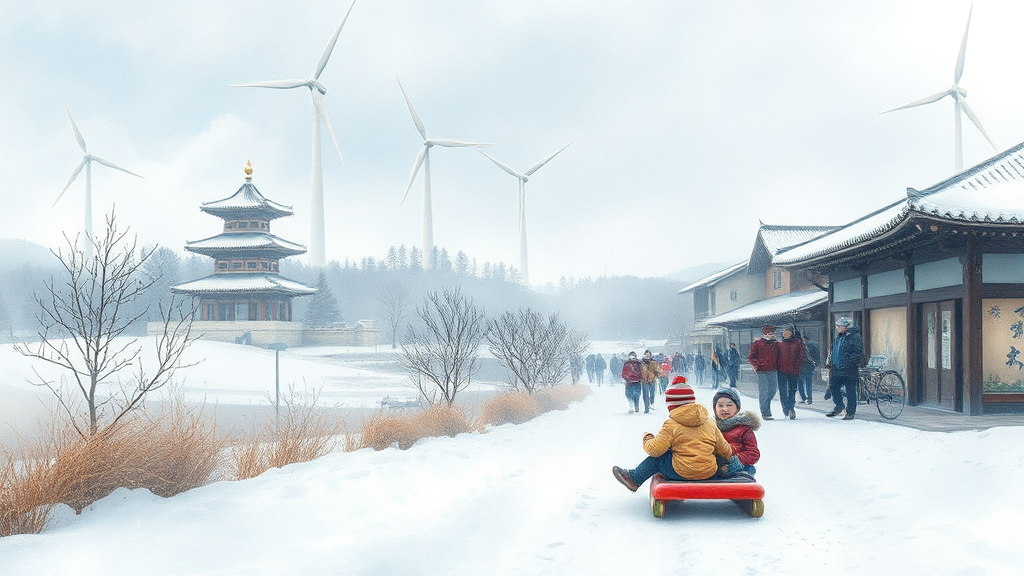 겨울 오대산 등산 완벽 가이드: 코스 추천, 준비물, 설경 명소 A to Z 8 오대산 주변 볼거리 및 즐길 거리 (watercolor 스타일)