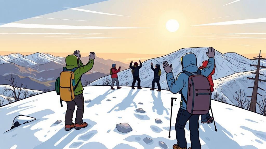 겨울 오대산 등산 완벽 가이드: 코스 추천, 준비물, 설경 명소 A to Z 9 결론 (cartoon 스타일)