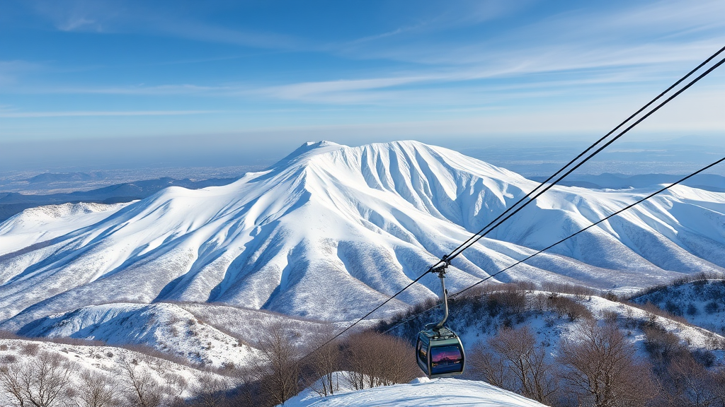 겨울 설악산 등산 코스 추천 (realistic 스타일)