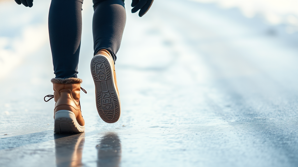 안전 보행법: 낙상 예방 꿀팁 (watercolor 스타일)