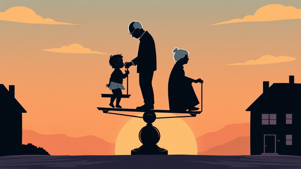 국민연금 개혁, 왜 필요할까? (cartoon 스타일)