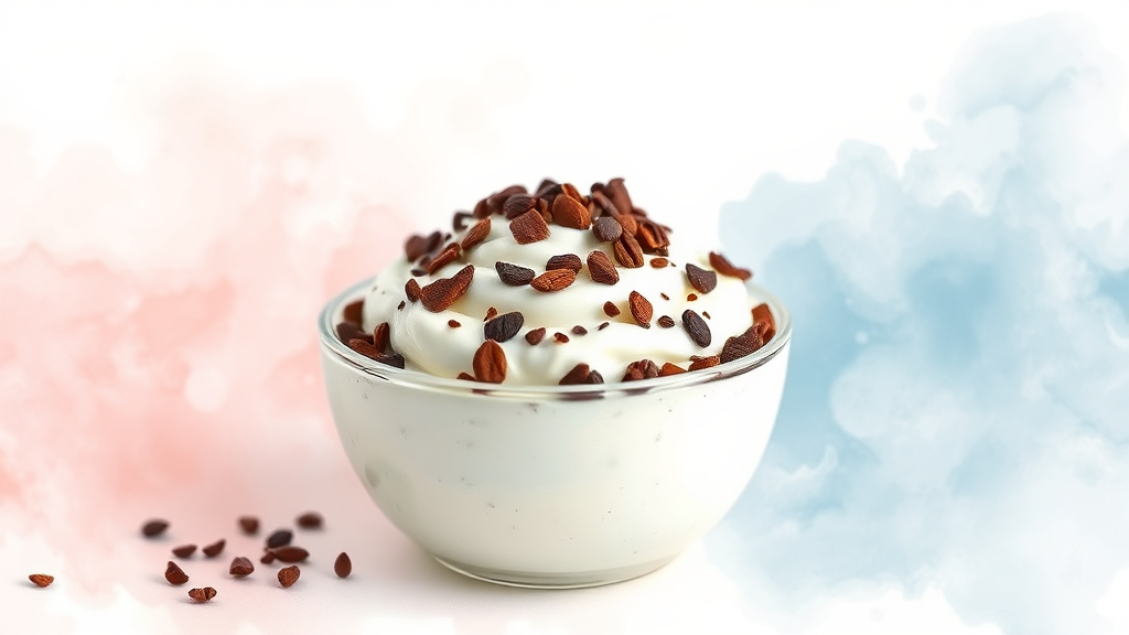 카카오닙스, 어떻게 섭취해야 할까요? (watercolor 스타일)