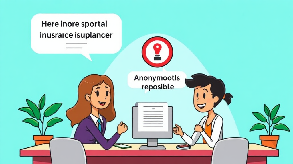 보험사기 예방 및 신고 방법 (cartoon 스타일)