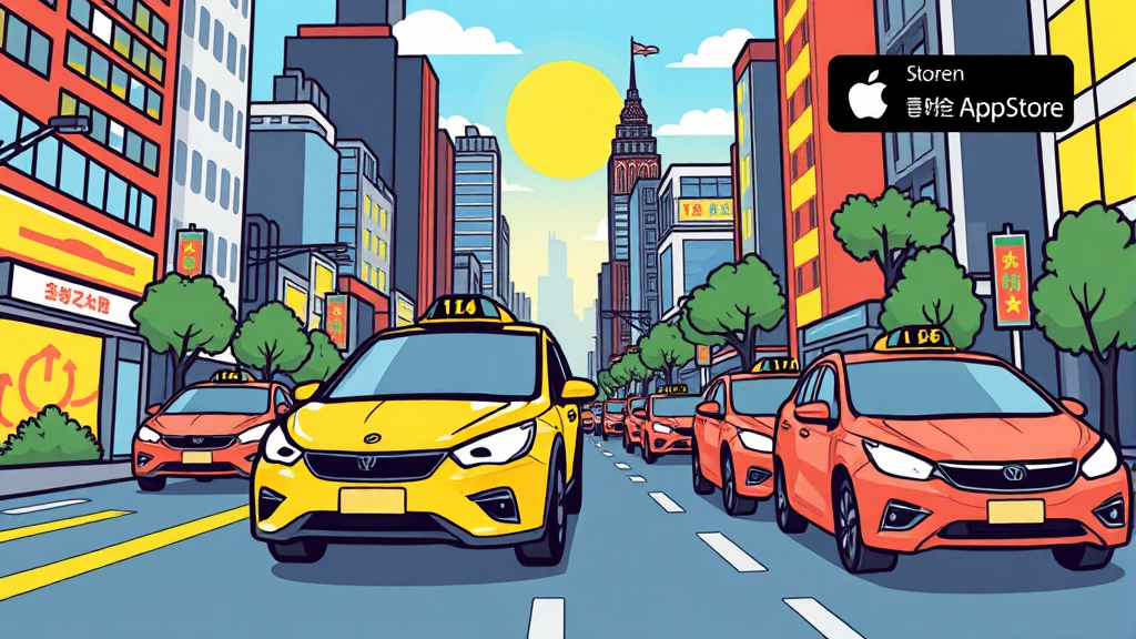 로보택시 상용화, 과제와 미래는? (cartoon 스타일)