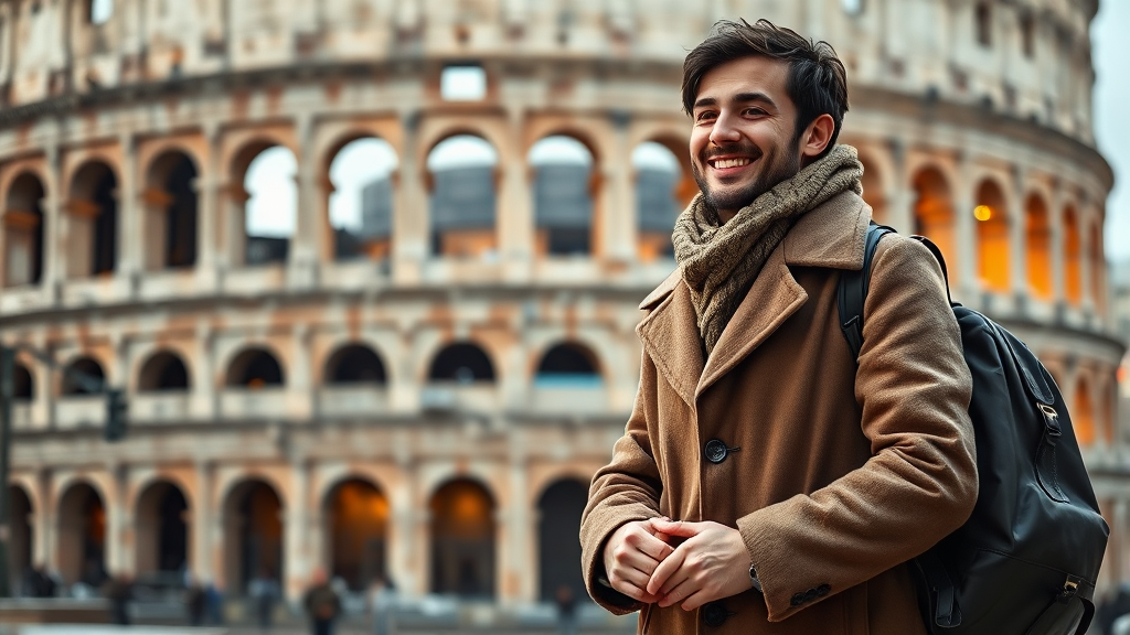 12월 로마 여행 완벽 가이드: 날씨, 옷차림, 크리스마스, 명소, 꿀팁! 8 로마 여행 준비물 체크리스트 (realistic 스타일)