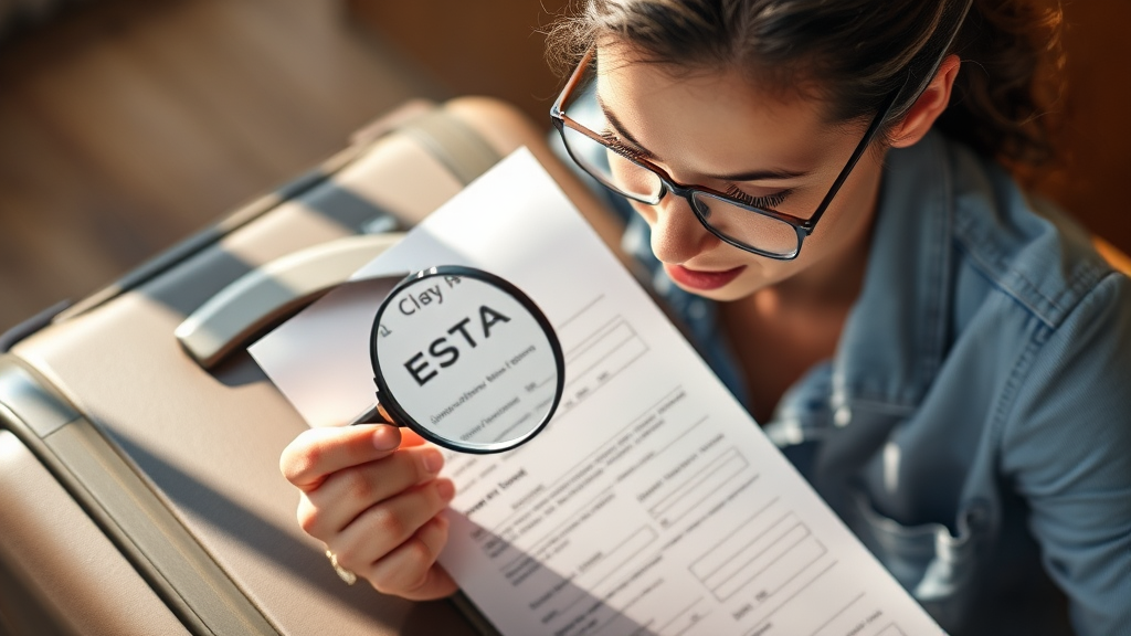 ESTA 심사 강화 완벽 분석: 거절 사유, 대응 전략, 비자 차이 A to Z 7 ESTA 신청, 이것만은 꼭! (realistic 스타일)