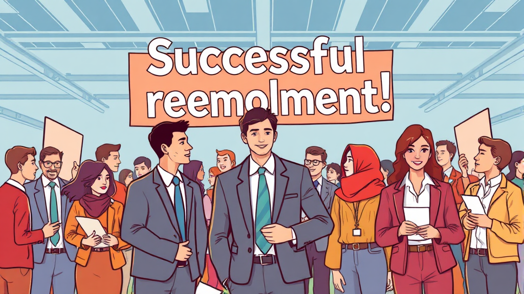 65세 이상 실업급여 조건 완벽 정리! 정년퇴직 후 재취업 A to Z 7 재취업 활동도 중요! (illustration 스타일)