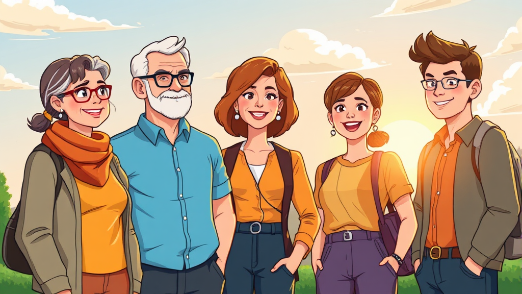 장년 고용지원금 2024 완벽 가이드: 대상, 금액, 신청 방법 총정리 7 기업 대상 지원금 활용 전략 (cartoon 스타일)