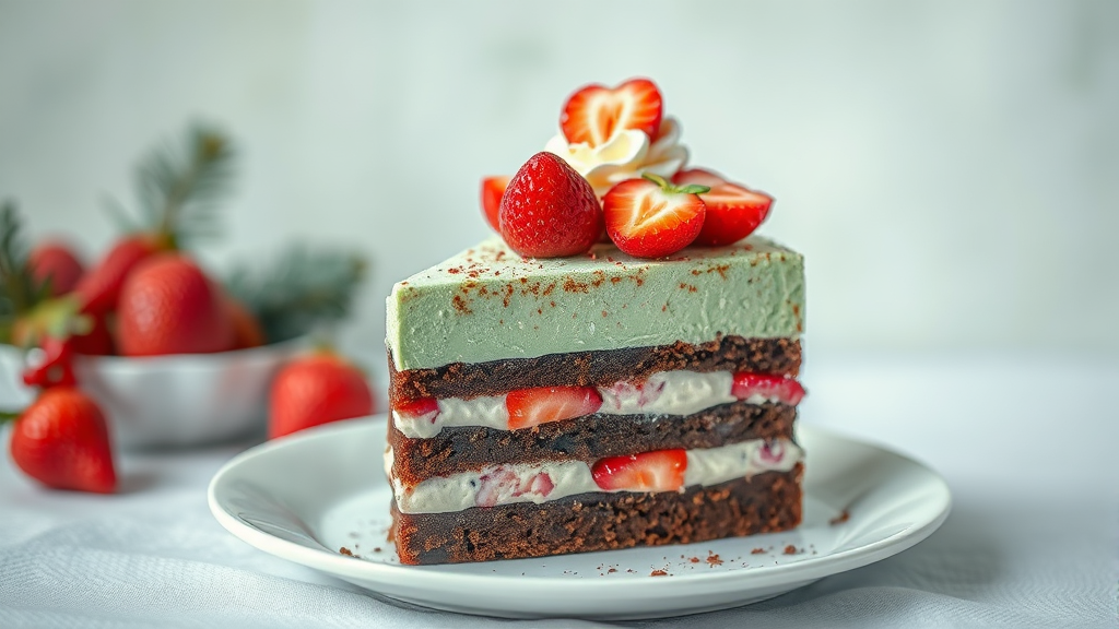 딸기 말차시루, 특징과 가격은? (watercolor 스타일)