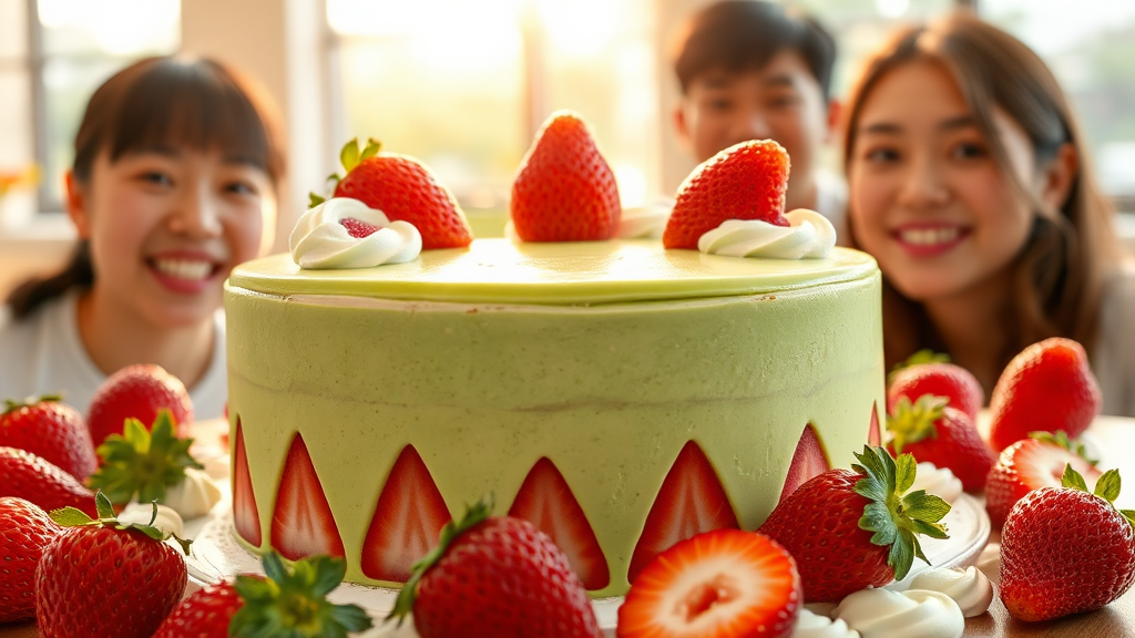 딸기 말차시루, 구매 팁과 웨이팅 정보 (realistic 스타일)