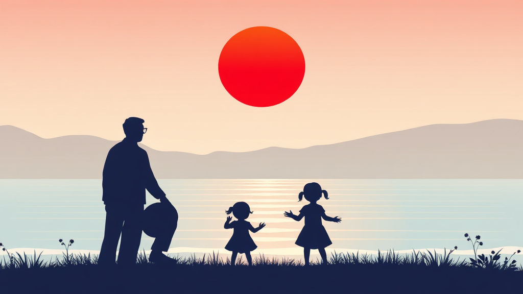 경상도 해돋이 명소: 간절곶 & 영일대 해수욕장 (illustration 스타일)