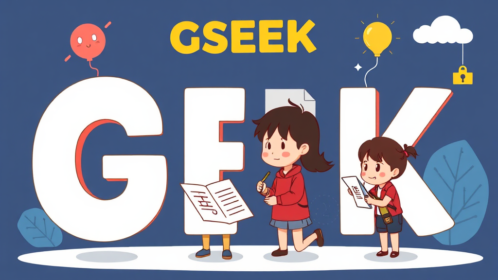 GSEEK 활용 꿀팁 & FAQ (cartoon 스타일)