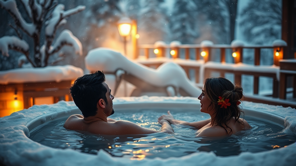 겨울 노상 온천 A to Z: 국내외 명소 추천, 준비물 & 효능 완벽 가이드 9 결론 (realistic 스타일)