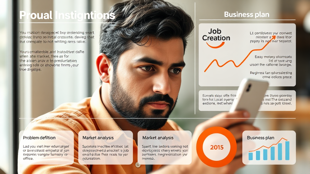 사업계획서 작성 전략 (realistic 스타일)