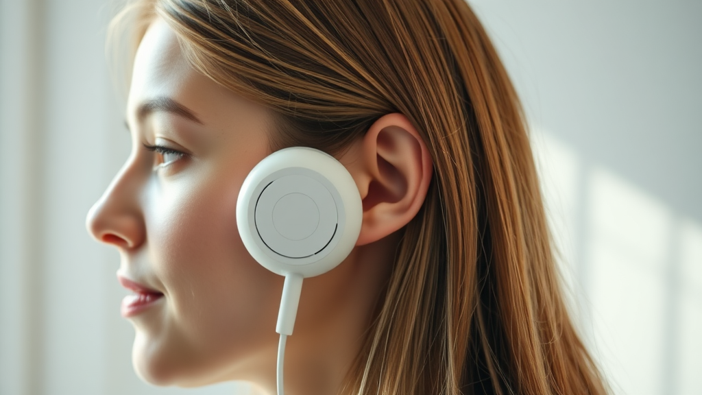 이어폰 위생, 얼마나 중요할까? (realistic 스타일)