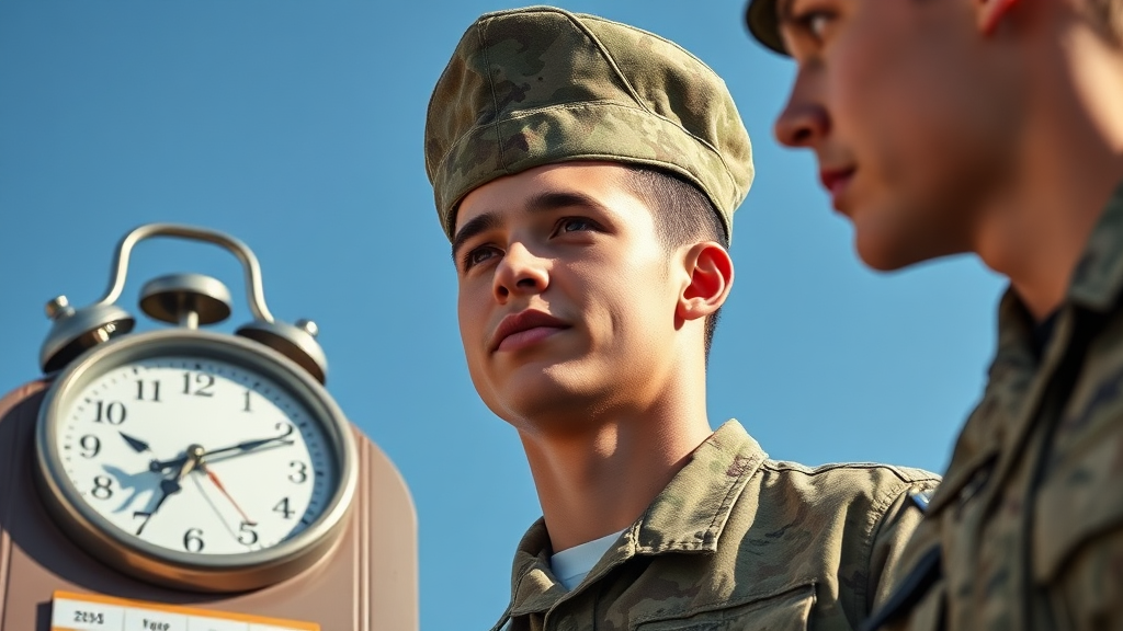 입영 시기 예측 (realistic 스타일)