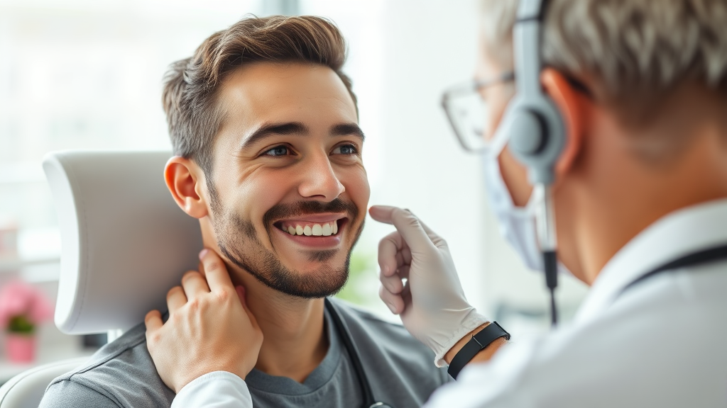 신체검사 준비 및 절차 (realistic 스타일)