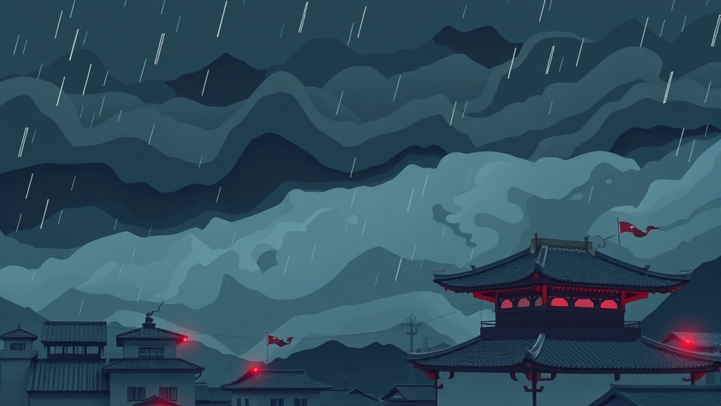 IMF 경고, 한국 경제 문제점은? (illustration 스타일)