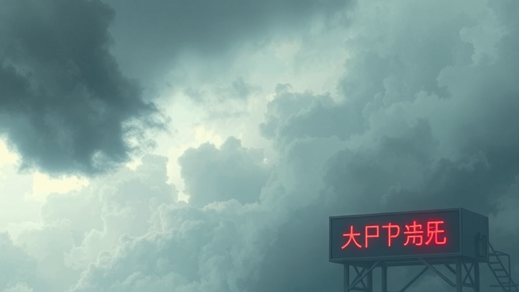 제2의 IMF 사태 가능성과 대비 (watercolor 스타일)