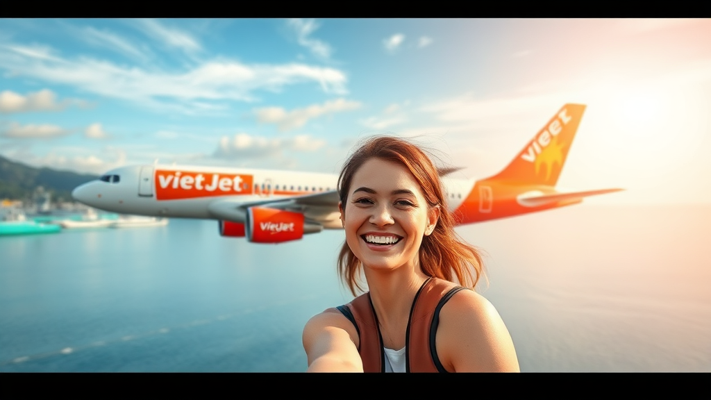 항공사별 장단점 비교 (realistic 스타일)