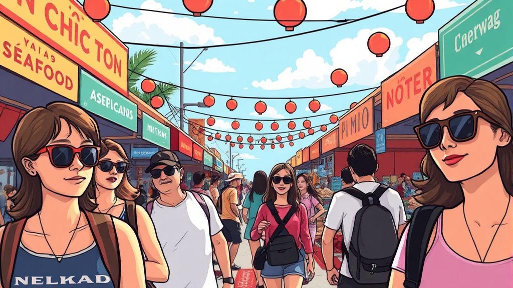 푸꾸옥 여행 시 주의사항 (cartoon 스타일)