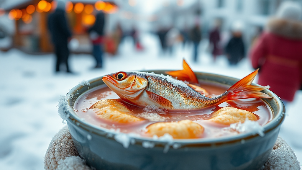 영양 꽁꽁겨울축제 완전정복! 빙어낚시, 얼음썰매, 먹거리, 주차꿀팁 & 주변여행 6 축제 먹거리 완전 정복 (realistic 스타일)