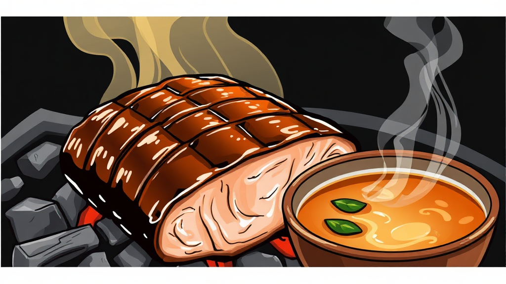 삼각지 평양집: 깊고 진한 내장곰탕 맛집! 위치, 메뉴, 솔직 후기 & 꿀팁 7 곁들임 메뉴 추천 (illustration 스타일)