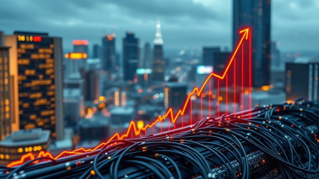 최근 주가, 왜 이렇게 핫할까? (realistic 스타일)