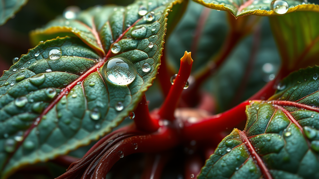 삼백초 추출물의 놀라운 효능 (realistic 스타일)