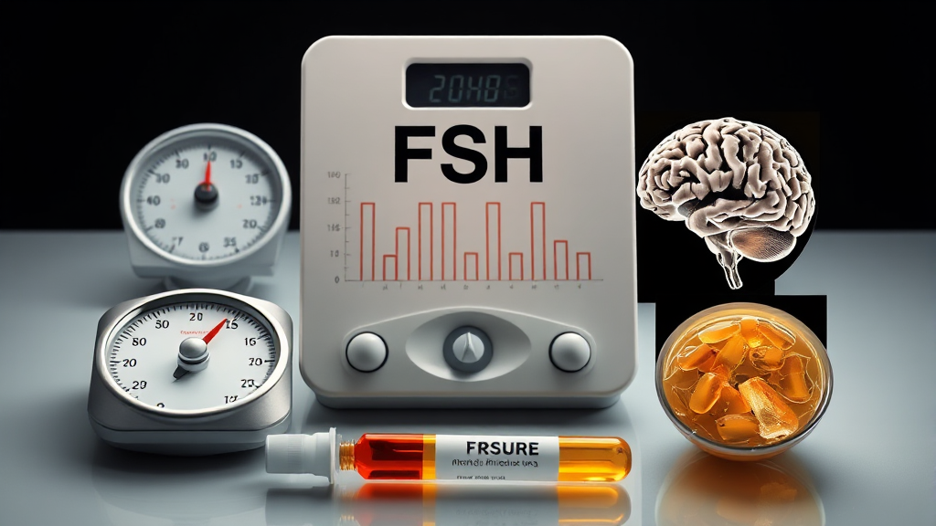 갱년기 테스트기 원리 (realistic 스타일)