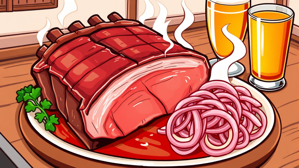 흑백요리사2 박포갈비 팀 메뉴 분석 (cartoon 스타일)