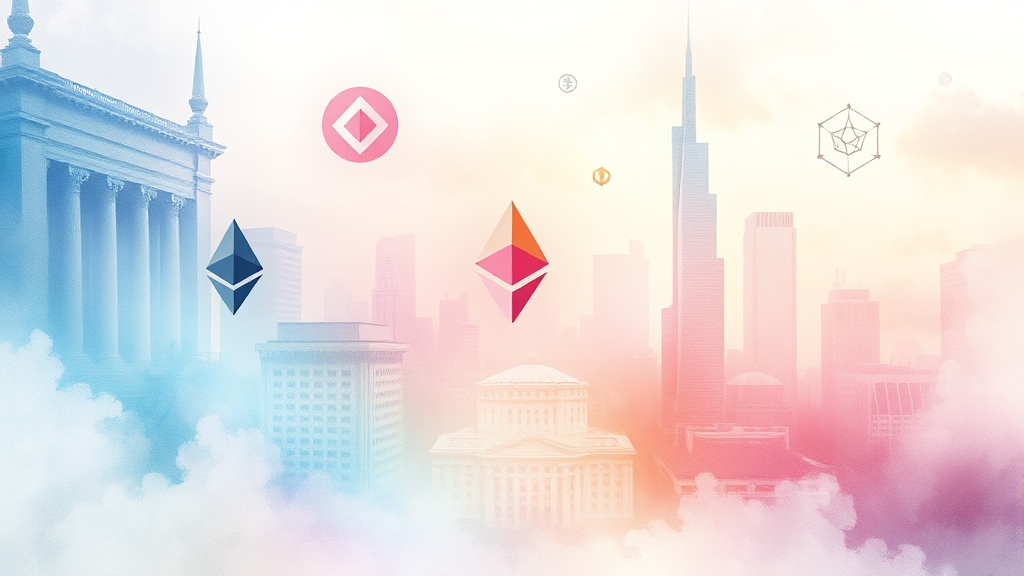 주요 알트코인별 가격 전망 (watercolor 스타일)