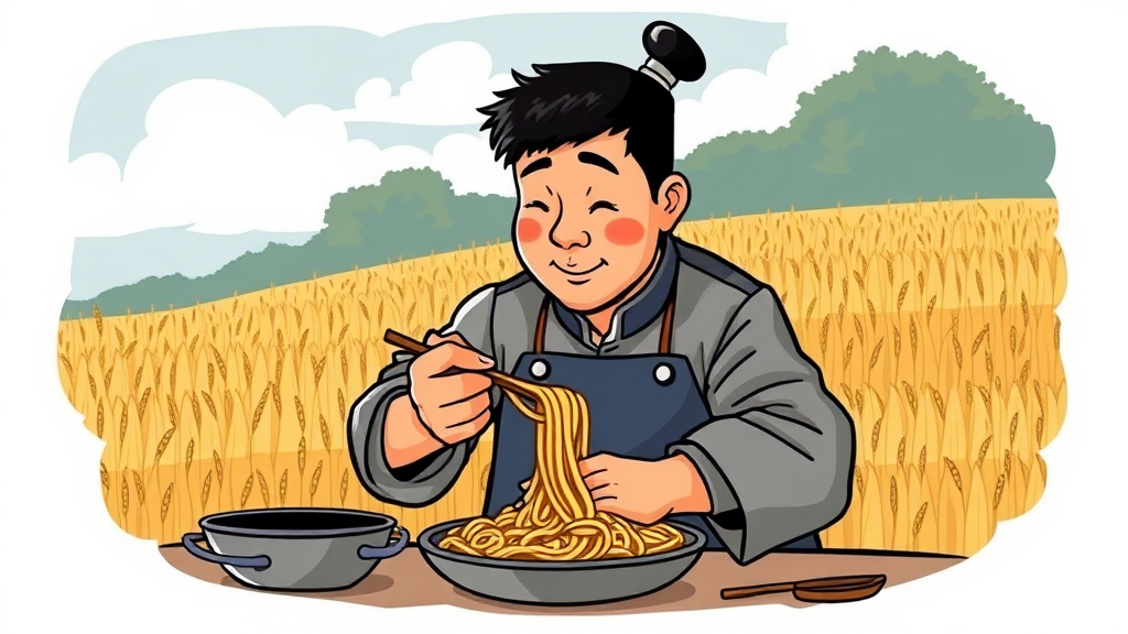 박주성 셰프, 그는 누구인가? (cartoon 스타일)