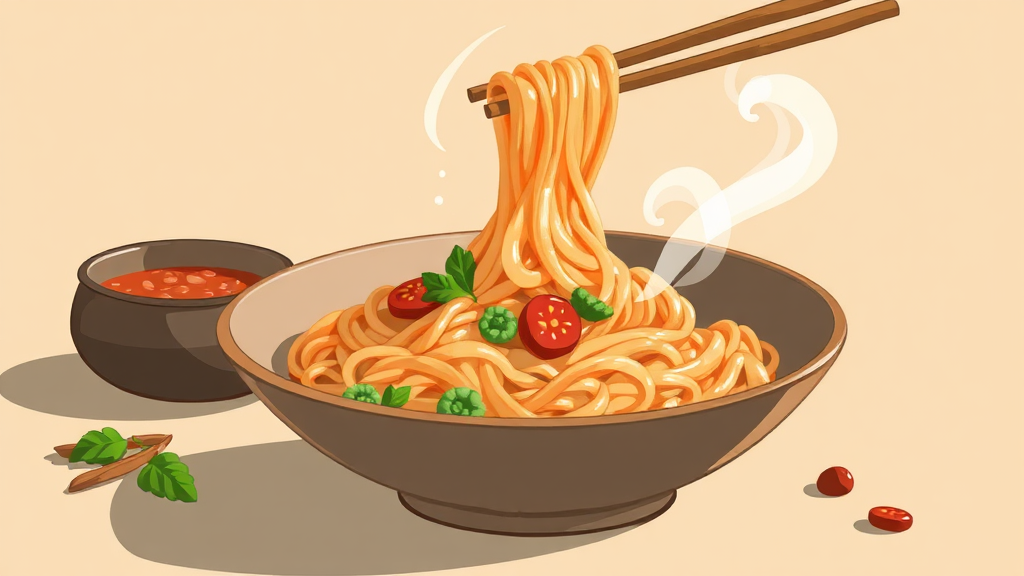 소바쥬 코스 요리, 뭐가 다를까? (illustration 스타일)