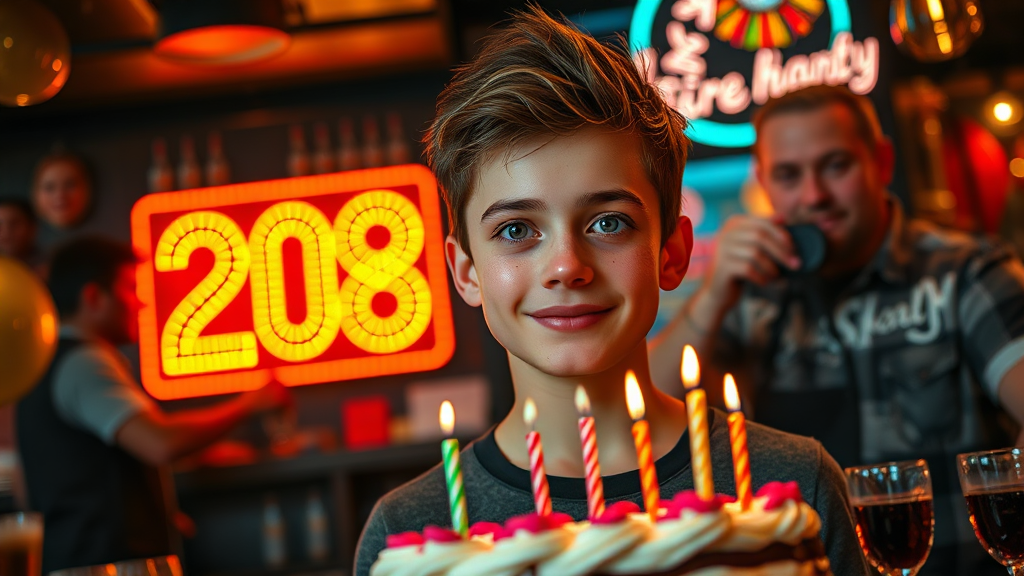 만 나이 계산법과 음주 가능 나이 완벽 이해 (realistic 스타일)