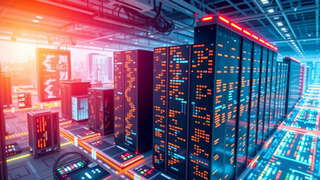 급등 배경: AI와 흑자 전환 기대감 (realistic 스타일)