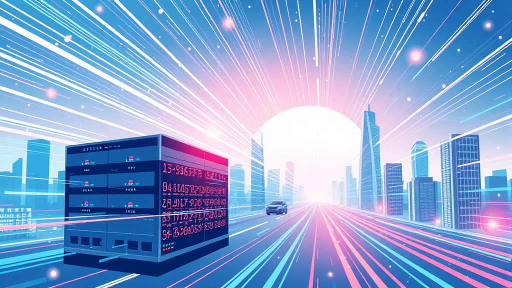 AI 데이터센터, 광통신 투자 수혜 전망 (illustration 스타일)